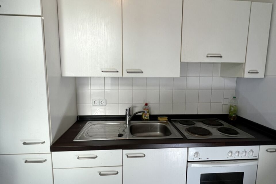 Furnished apartment, kitchen with electric cooktop in Berlin Prenzlauer Berg
