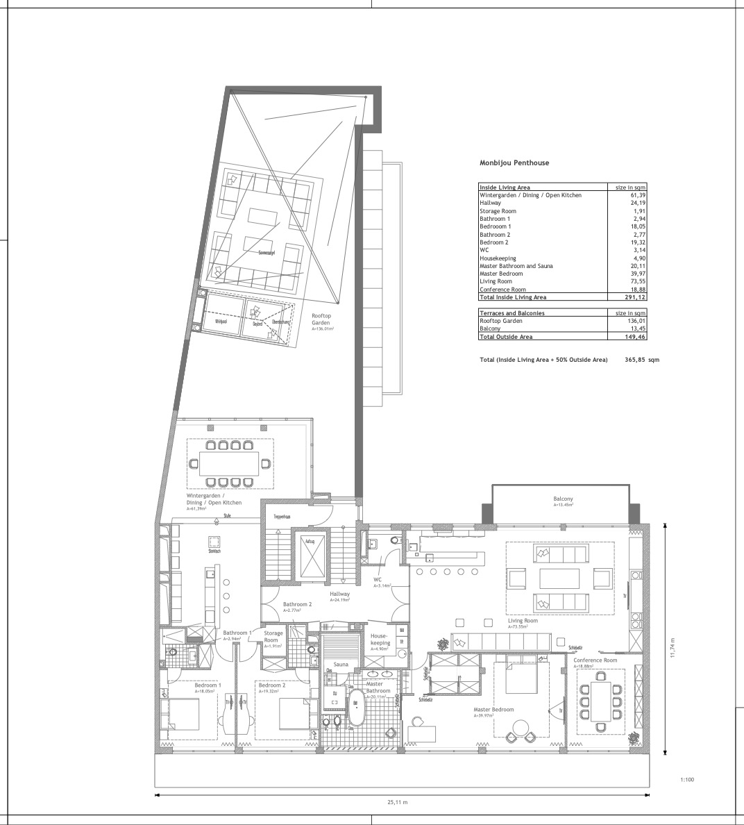 Wohnung zum Kauf in Berlin, Mitte - #1776-ground plan