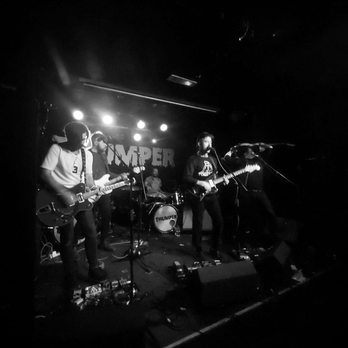 Sometimes, One Drum Kit Just Isn’t Enough. THUMPER, live at Night People