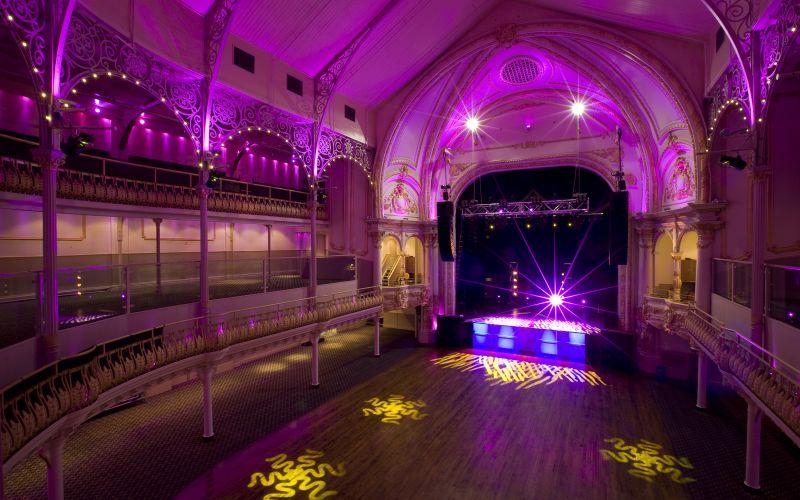 The highly decorated historical Grand Pavilion Theatre in Bournemouth
