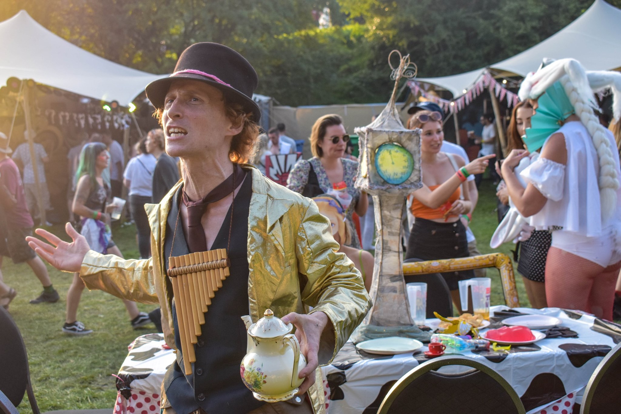 Mad hatter’s tea party?