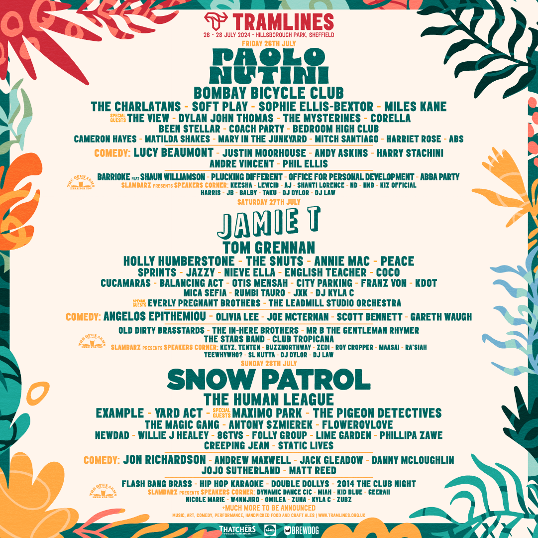 Festival Preview: Tramlines 2024