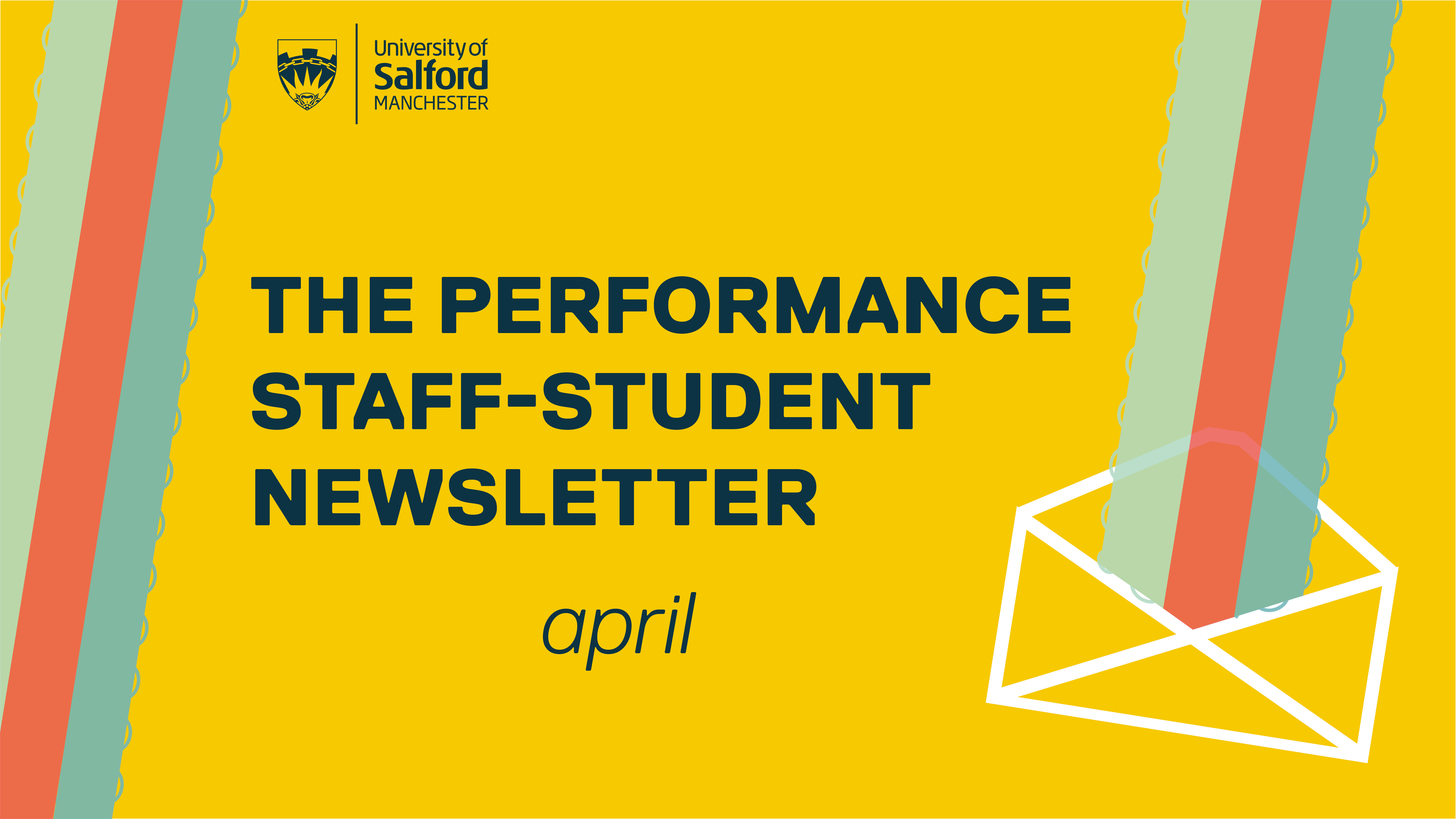 PERFORMANCE STAFF-STUDENT NEWSLETTER – APRIL