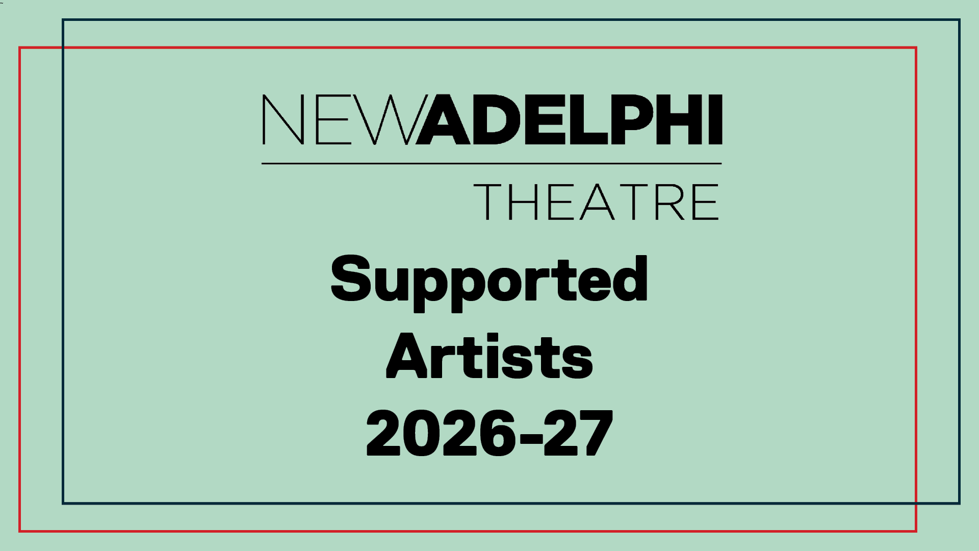 Meet our 2026-27 Supported Artists!