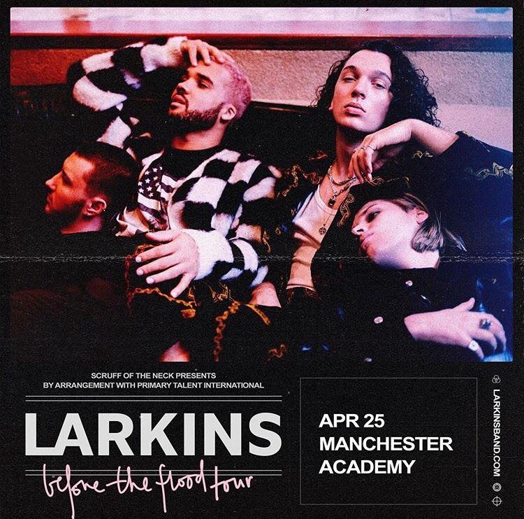 Larkins headline Manchester Academy 1