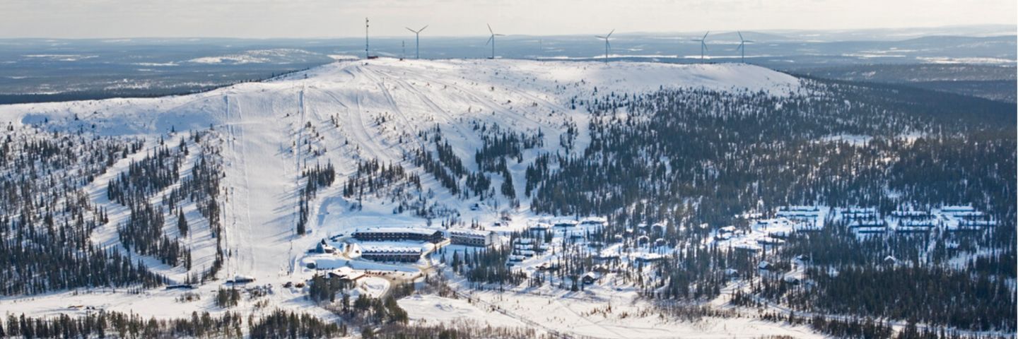 Rinnetyöntekijä, Lapland Hotels, Hiihtokeskus Olos, Muonio