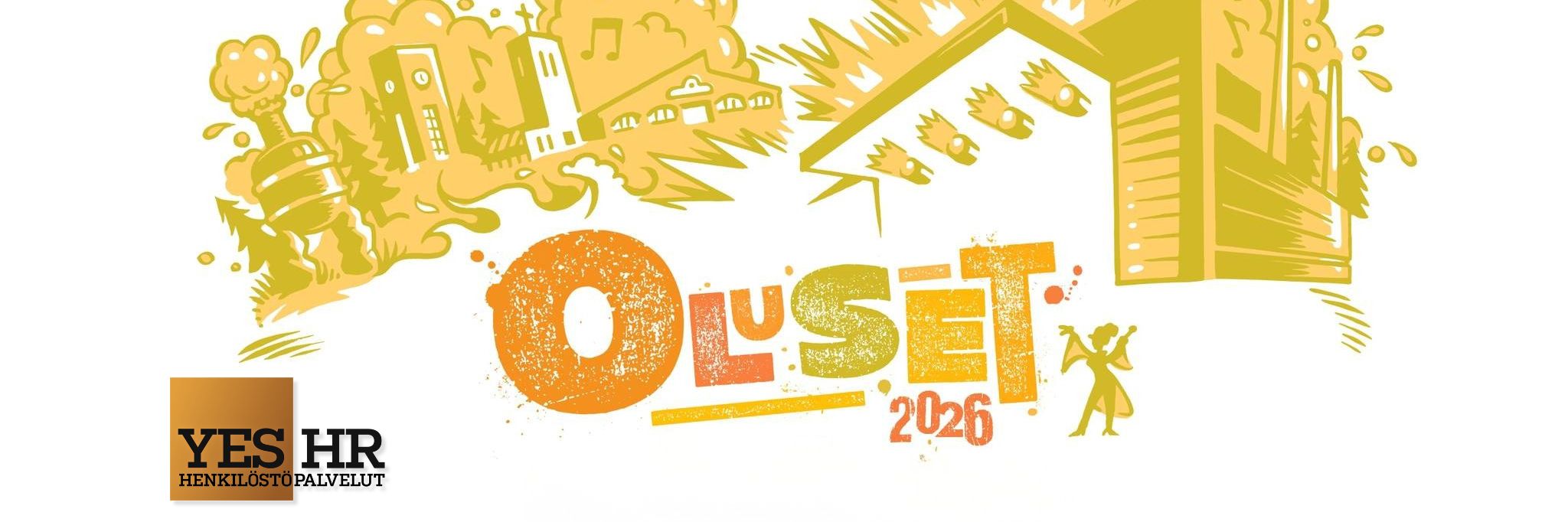 Oluset tekee paluun – tule töihin kesän kovimmille festareille Iisalmeen!