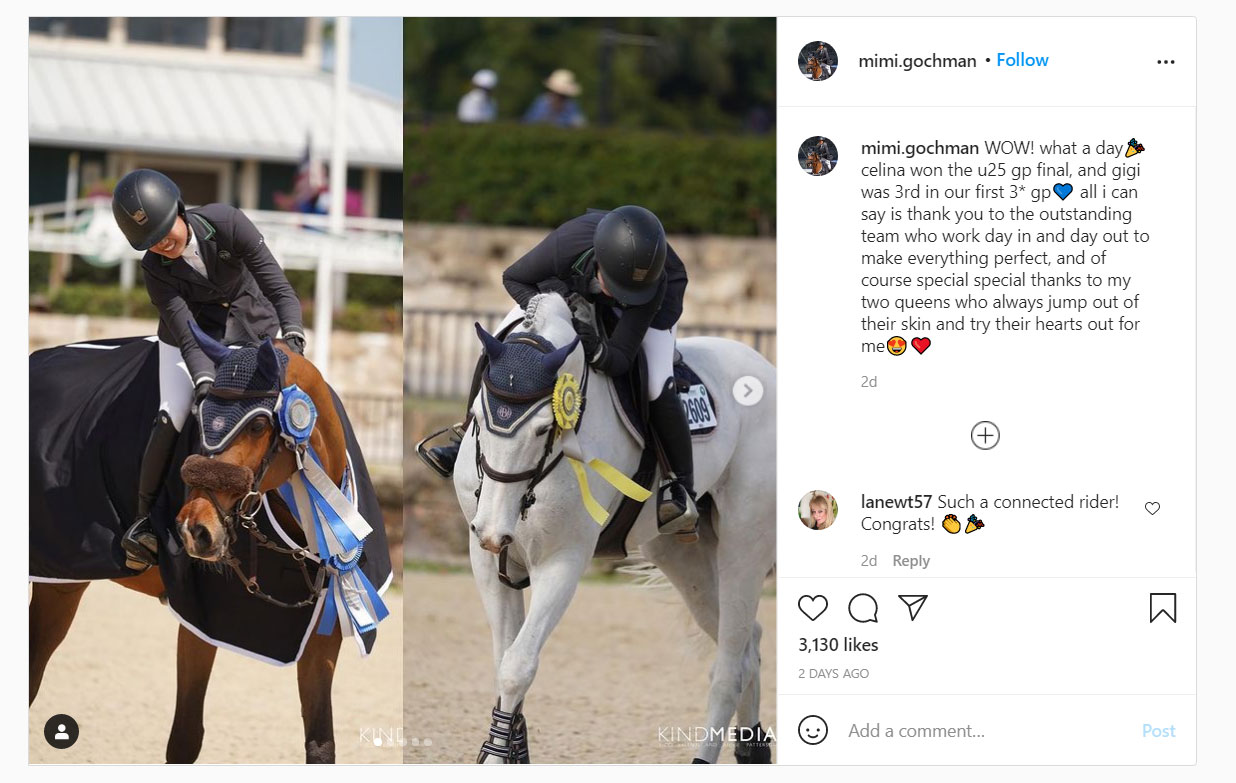 Equestrian Insta Sensations In March