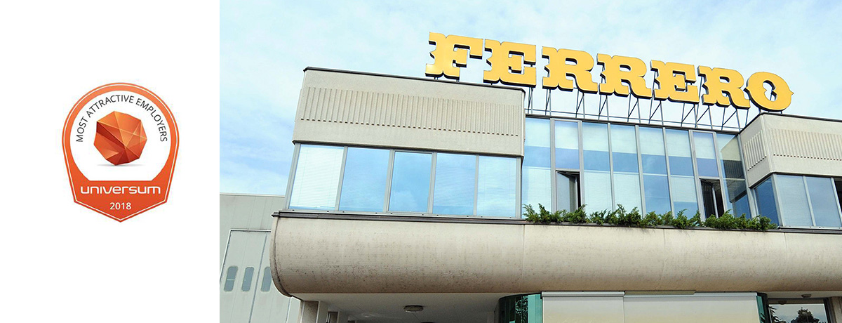 Universum Most Attractive Employers 2018 – Ferrero l'azienda più desiderata