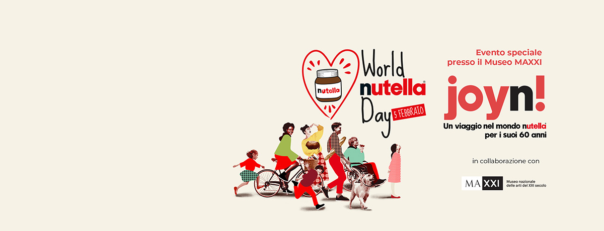 World Nutella® Day 2025: Al Maxxi di roma un evento speciale per celebrare la legacy di un’icona globale