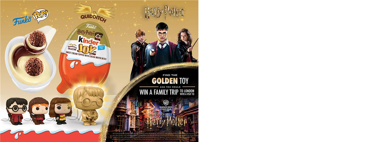 Kinder Joy® and Warner Bros. Discovery Global Consumer Products Team Up for Harry Potter-Inspired Quidditch Funko Toys