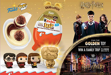 Kinder Joy® and Warner Bros. Discovery Global Consumer Products Team Up for Harry Potter-Inspired Quidditch Funko Toys