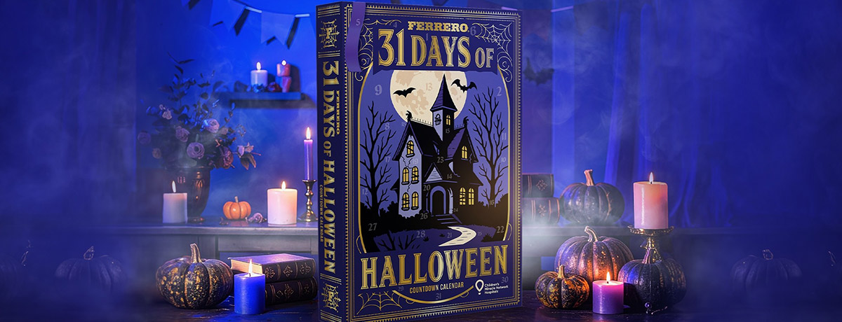 Ferrero® Unveils Sixth-Annual Halloween Countdown Calendar with Storybook-Inspired Design