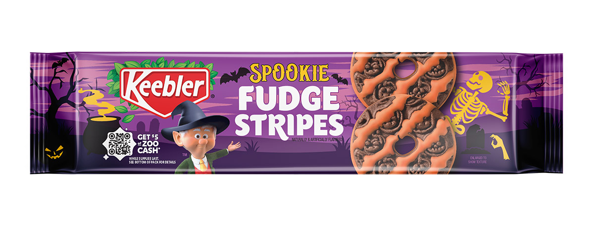 Keebler® Teams Up with Zoos to Celebrate Stripes this Halloween with Spookie Fudge Stripes™ Cookies
