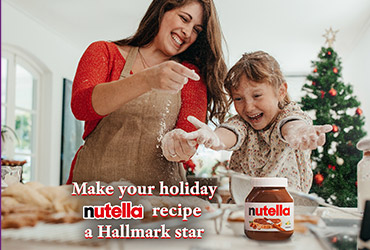 Nutella® Partners with Hallmark to Launch Nationwide Search for America’s Most Beloved Family Baking Recipes