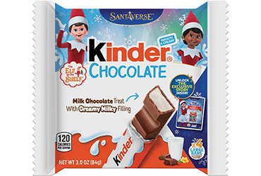 Kinder Chocolate® Announces First-Ever Partnership with The Elf on the Shelf® to Sweeten the Season...