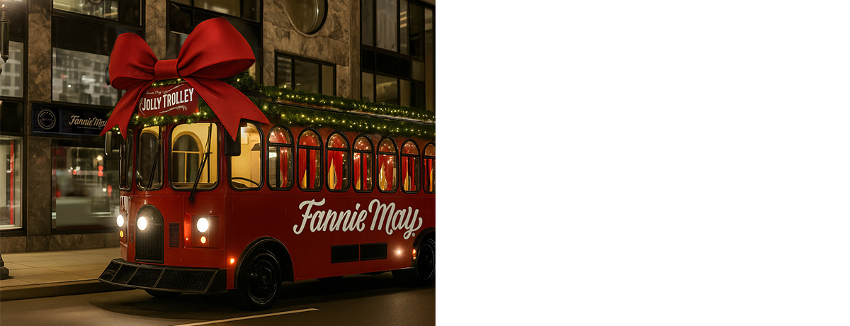 All Aboard! Fannie May's Jolly Trolley is Rolling Holiday Cheer Through Chicago This December