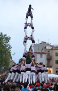El 2 de 8 amb folre dels Minyons