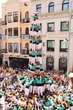 El 4 de 9 amb folre dels Verds a Badalona