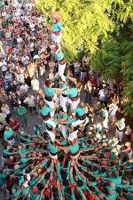 El 3 de 8 amb l'agulla dels Verds.