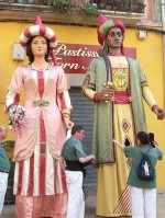 Els gegants del Pi - Mustafà i Elisenda
