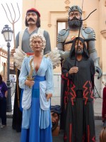 Els 4 gegants de Montornés