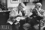 Amb el seu germà Pau Casals