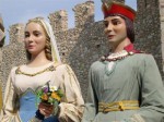 Els gegantons Isarn i Aigó