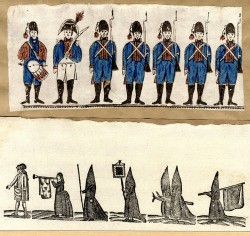 Fulls de rengle, militar i religiós
