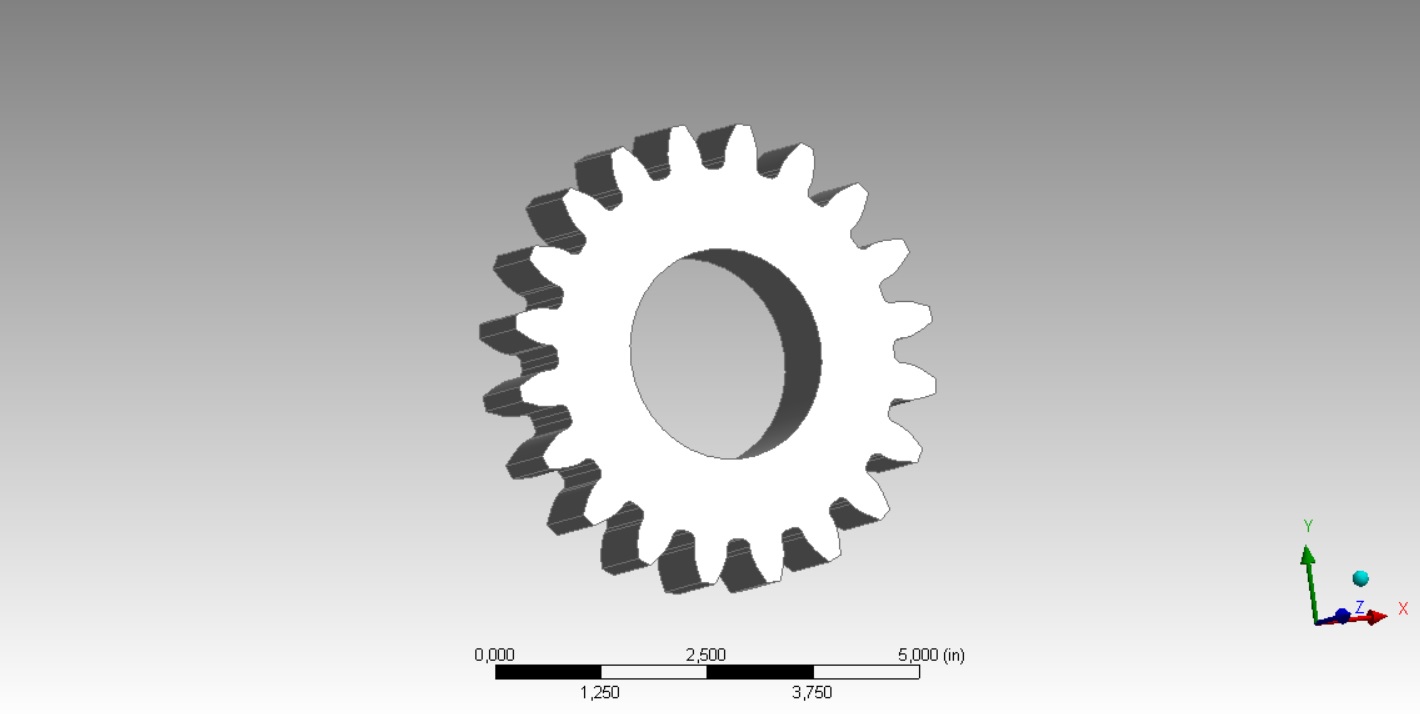 Spur Gear 3D model 3D Models FetchCFD