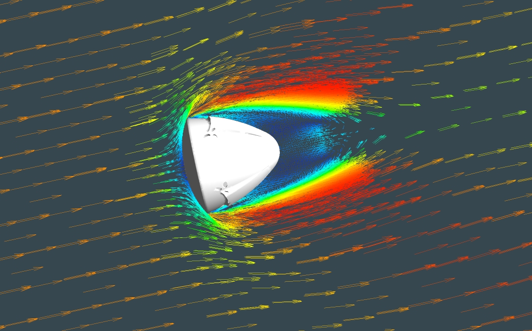 Tutorial | Supersonic Flow CFD Simulation of a Space Reentry Vehicle ...