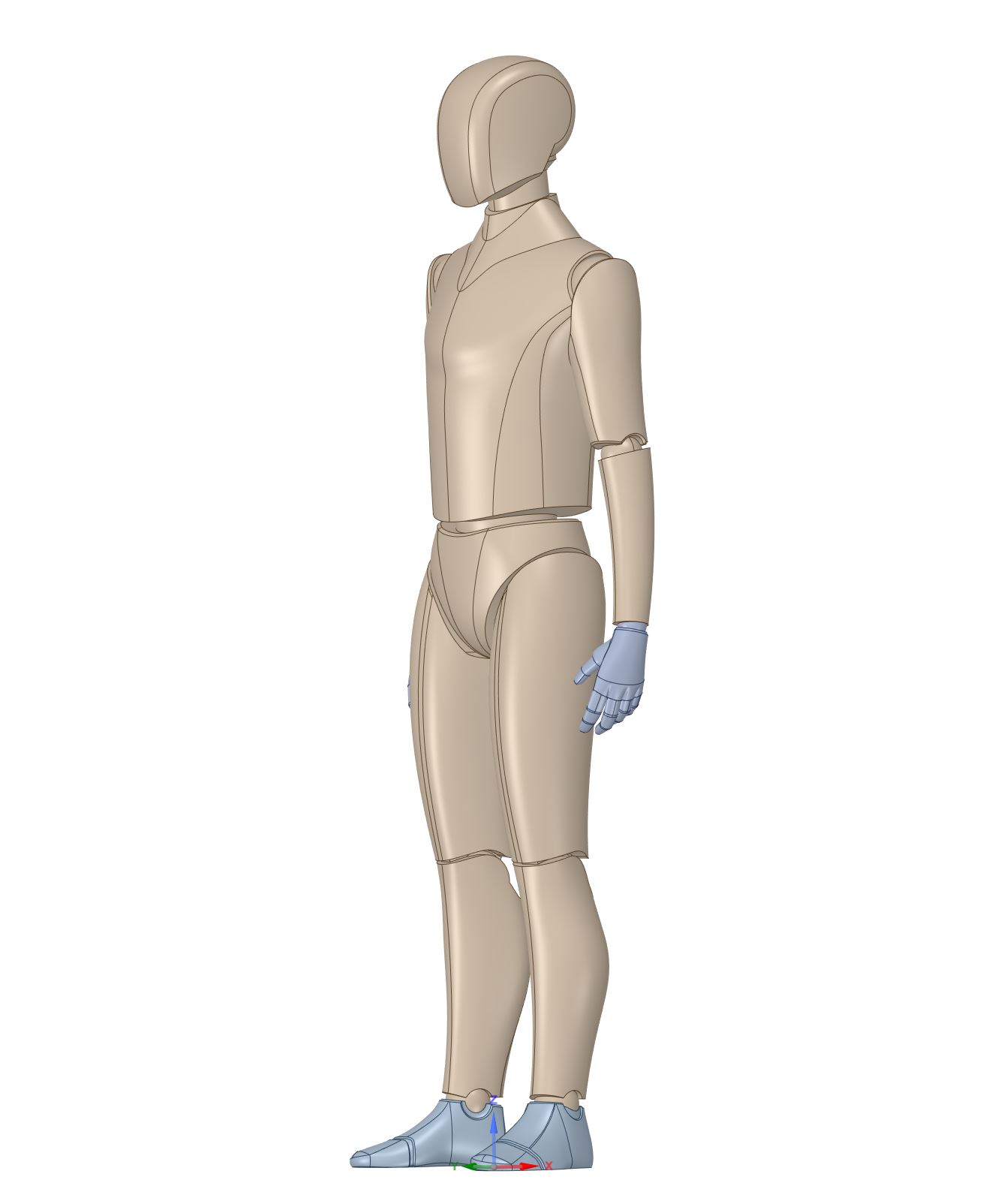 Crash Test Dummy 3D Model 3D Models FetchCFD