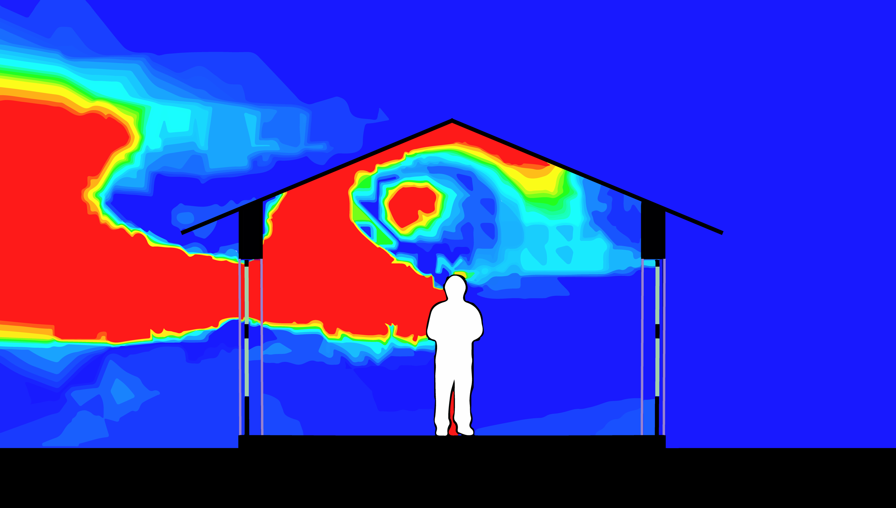 Visualizing CO2 Concentrations Inside a House Using CFD CFD