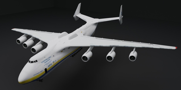 Antonov AN 225 3D Model - Downloads: 0, Views: 28, Likes: 0