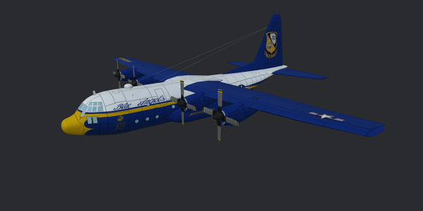 C130 Aircraft 3D Model - Downloads: 0, Views: 70, Likes: 0