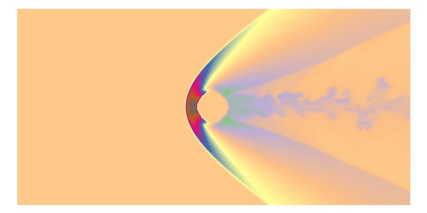 3D IBM Bow Shock CFD Simulation - Downloads: 0, Views: 5, Likes: 0