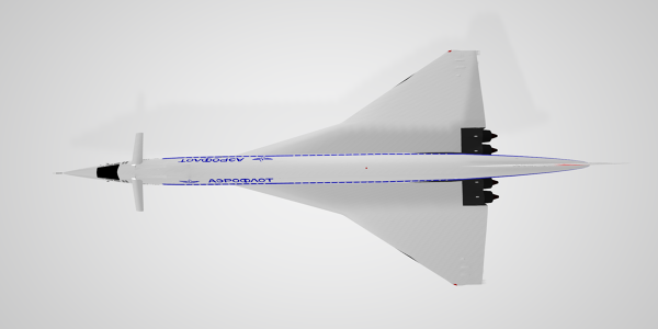Tupolev Tu-144 Aircraft 3D Model - Downloads: 0, Views: 20, Likes: 0