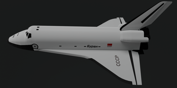 Buran Spacecraft 3D Model - Downloads: 0, Views: 44, Likes: 0