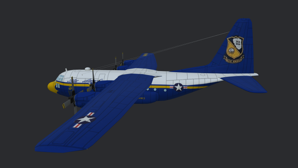 C130-Aircraft-3D-Model-FetchCFD-Side-Image.png - High-quality image for the C130 Aircraft 3D Model project