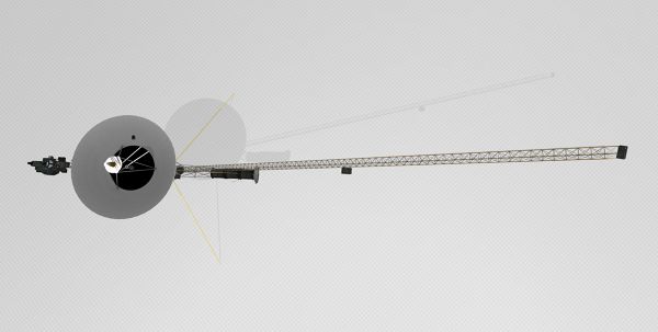 voyager-1-3D-Model-FetchCFD-Image-Top-View.JPG - High-quality image for the Voyager 1 3D Model project
