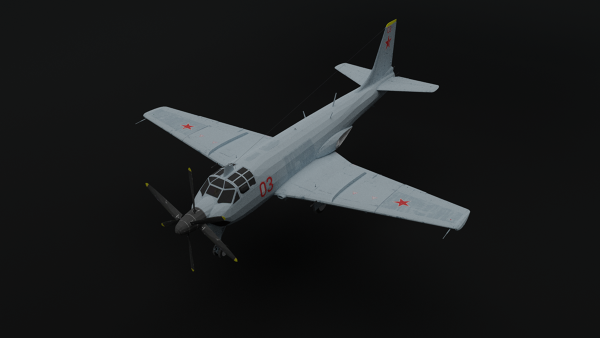Tupolev-Tu-91-Aircraft-3D-Model-FetchCFD-Image-Iso-View.png - High-quality image for the Tupolev Tu-91 3D Model project