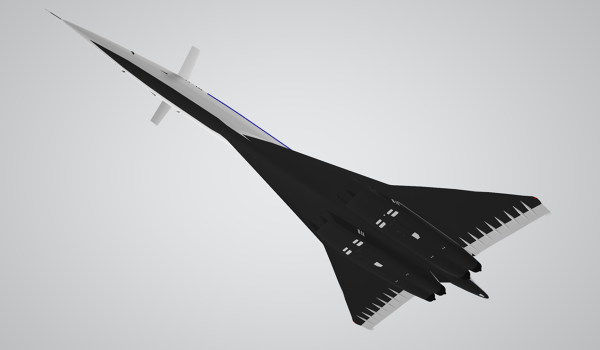 Tupolev-Tu-144-3D-Model-FetchCFD-Image-Bottom-View.PNG - High-quality image for the Tupolev Tu-144 Aircraft 3D Model project