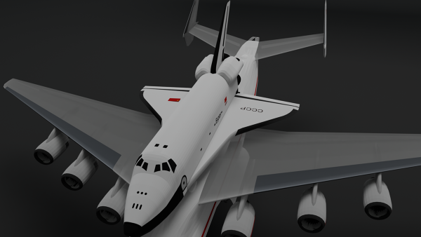 Antonow An-225 Buran-Transporter-3D-Model-FetchCFD-Image-side-view-Zoomed-in-Buran.png - High-quality image for the Antonov An-225 Mriya 3D Model project
