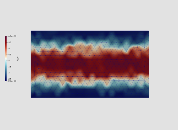 WR-90-waveguide-simulation-using-NumericalAI-magnetic energy-density-contour.PNG - High-quality image for the WR-90 rectangular waveguide simulation using NumericalAI project