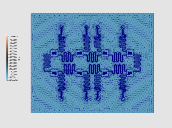 8-Qubit-quantum-chip-simulation-using-NumericalAI-CEM-Solver-electric-energy-density-field-U_e-Contour-Image.PNG - High-quality image for the 8-Qubit Superconducting Quantum Chip Simulation project