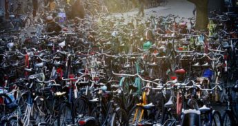 fietsenchaos Academieplein