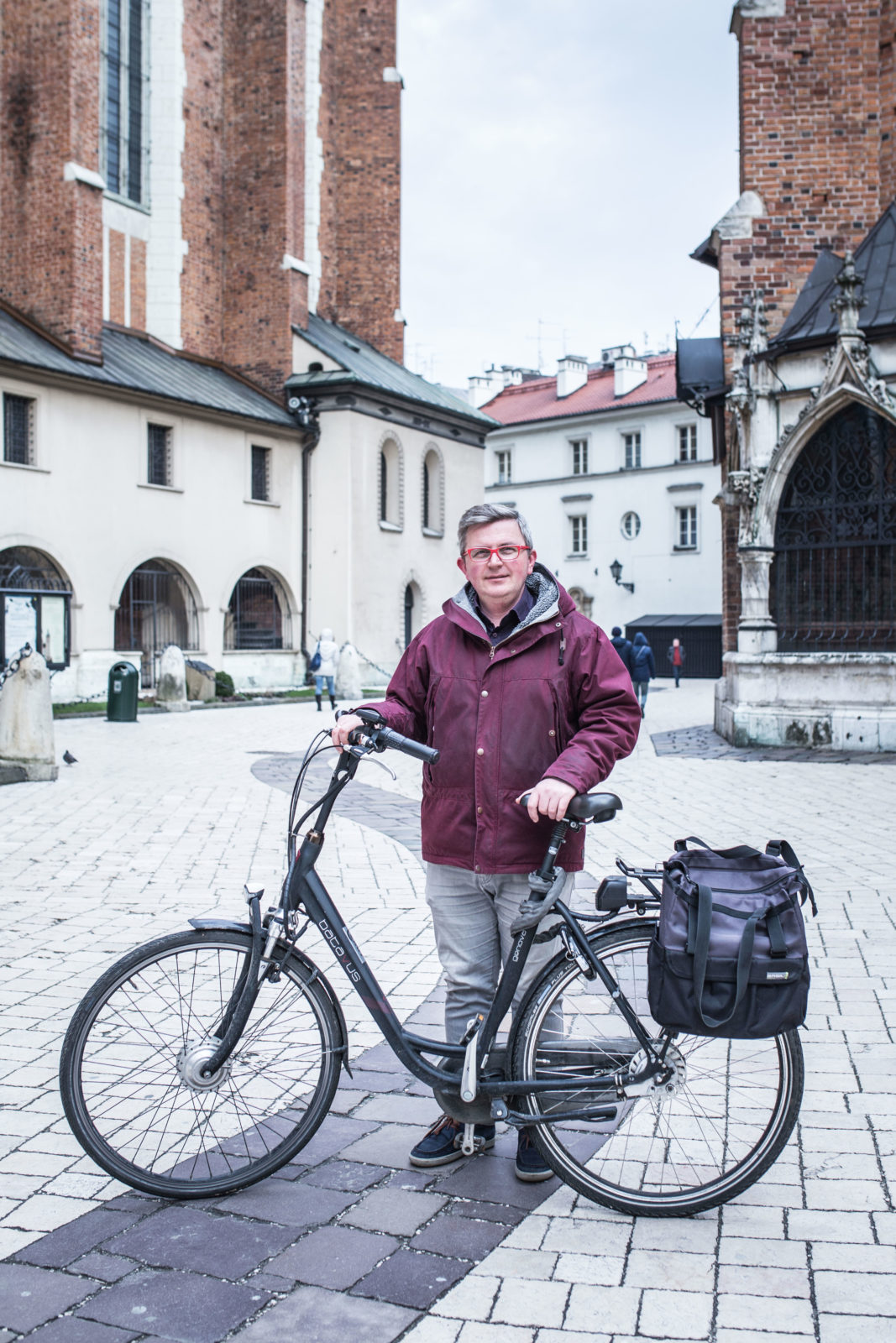 Marcin Wójcik on Mariacki Sq.