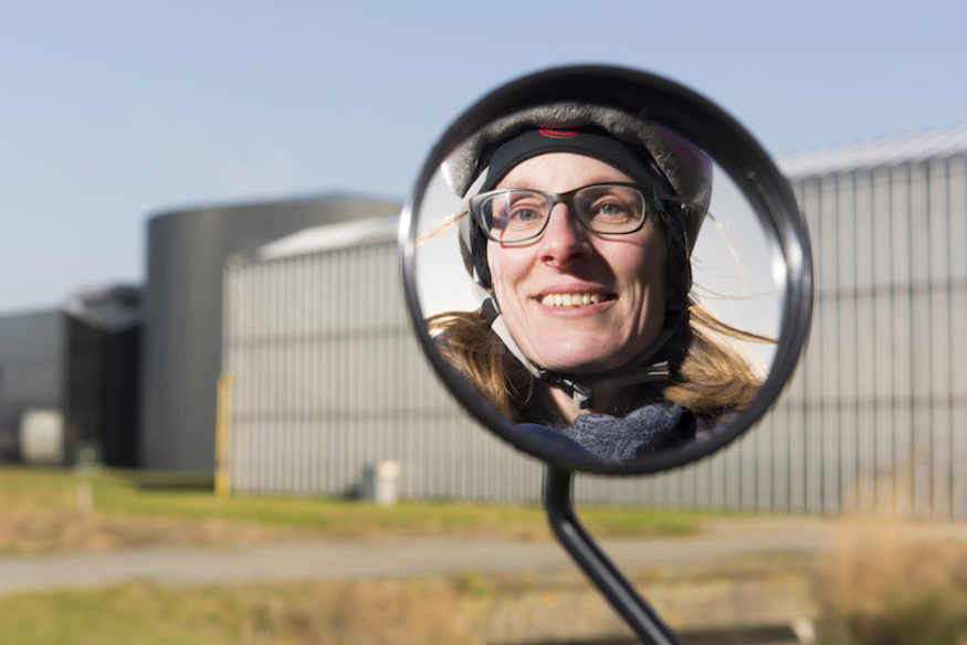Speed pedelecrijder Claudia