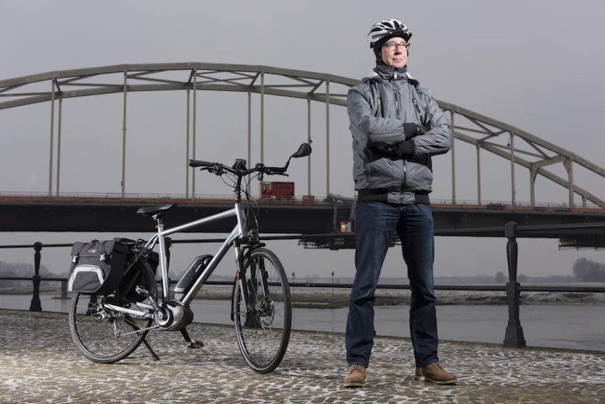 Speed pedelecrijder Henk