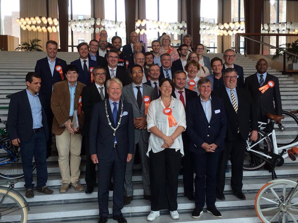 Burgemeesters tijdens velocity